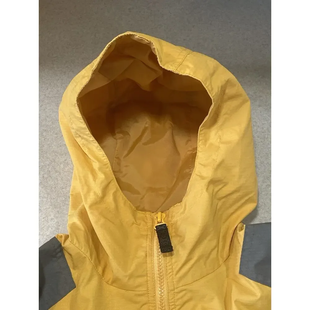Columbia Youth Windbreaker Jacket in Yellow Size Medium 10/12 -Outdoor School